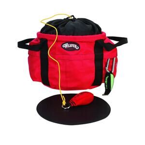 Weaver Leather Arborist Throw line bucket bag, Red Polyester 15 liter New